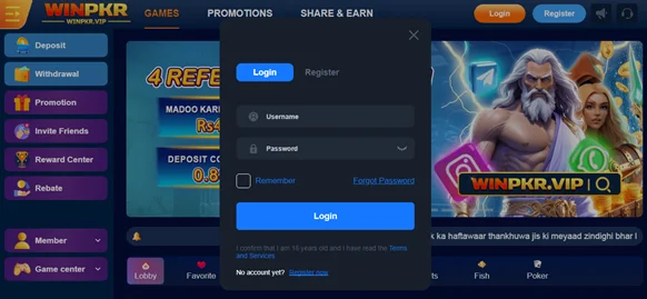 Win PKR login Win PKR login